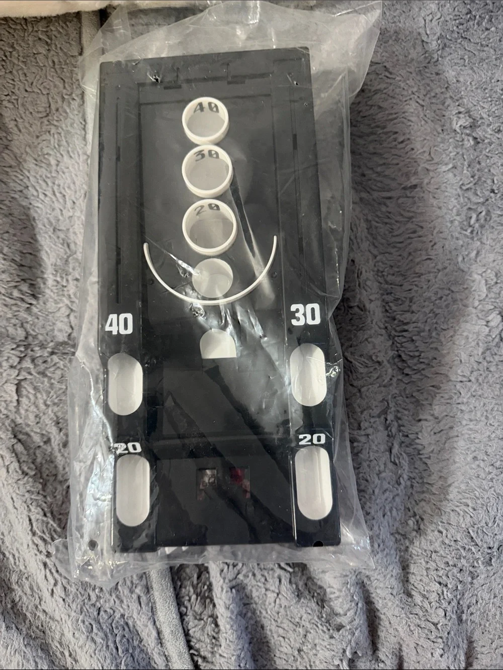 Tabletop Toss Game - Black and White